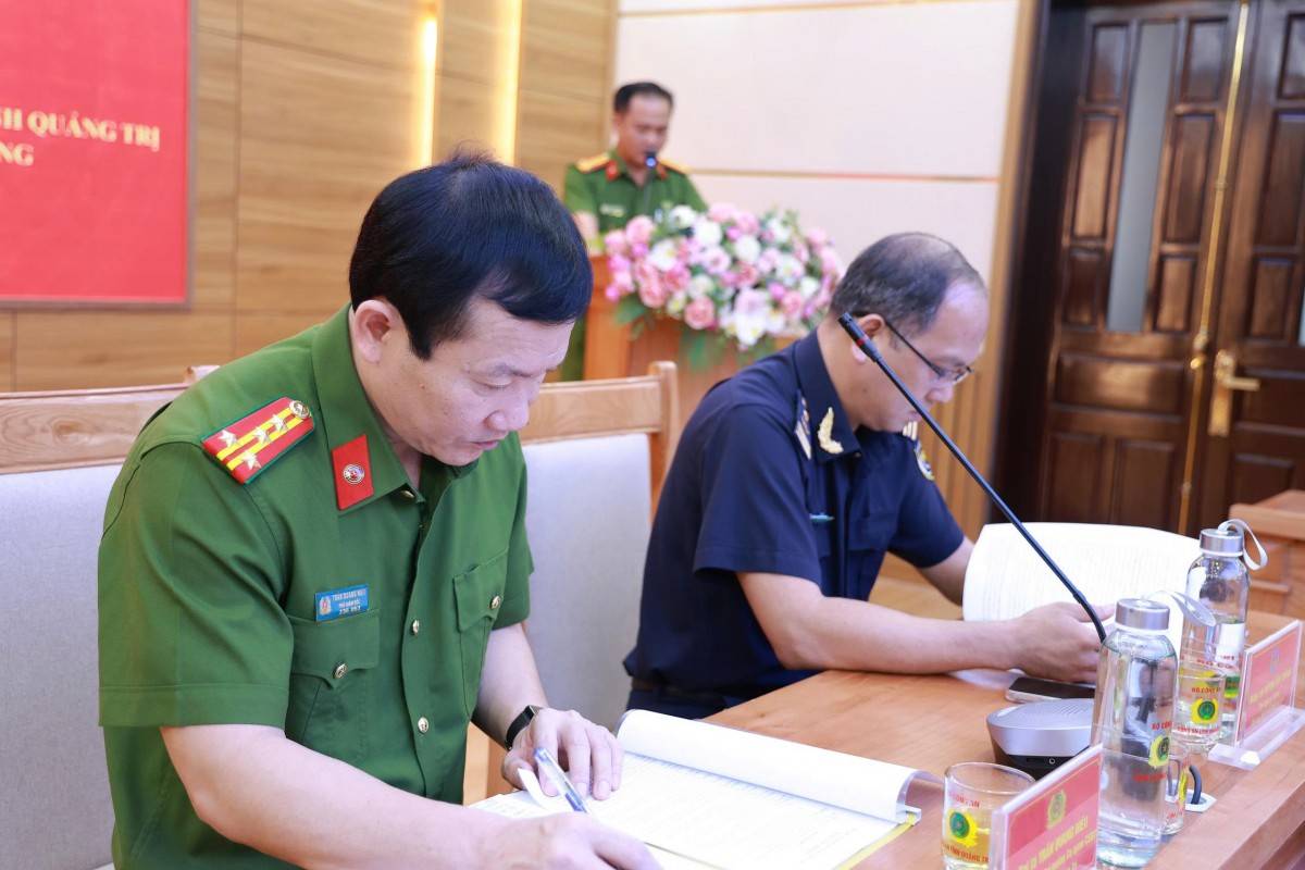 Quảng Trị ký kết bản ghi nhớ hợp tác về đấu tranh phòng chống ma tuý