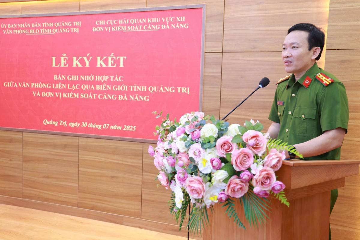 Quảng Trị ký kết bản ghi nhớ hợp tác về đấu tranh phòng chống ma tuý