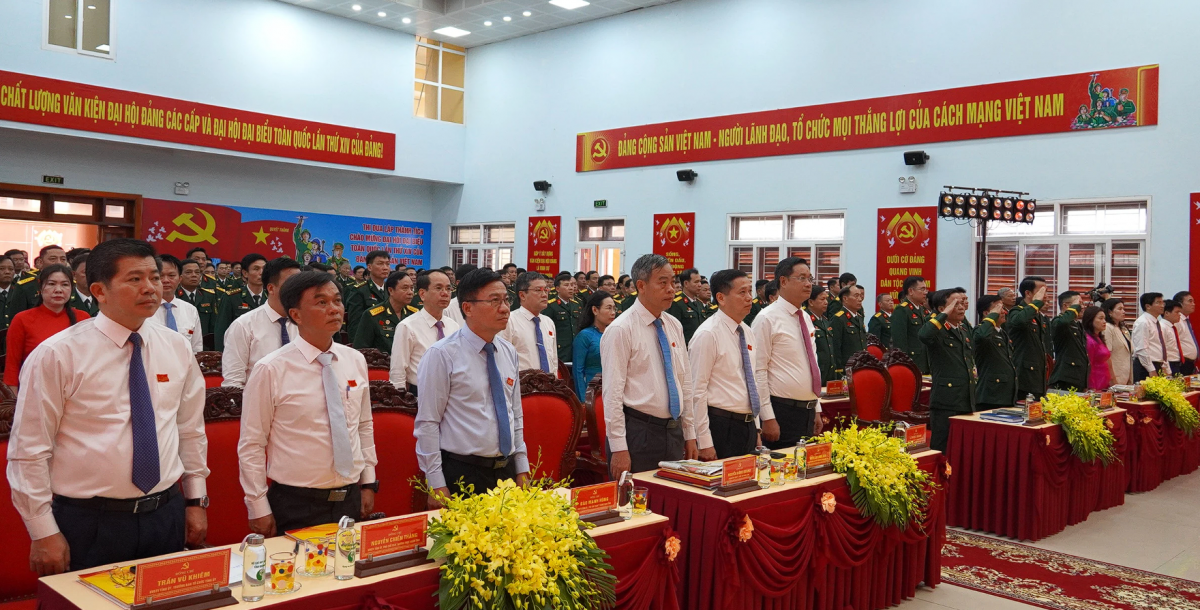 Quảng Trị tổ chức Đại hội Đảng bộ Quân sự tỉnh lần thứ nhất sau sáp nhập