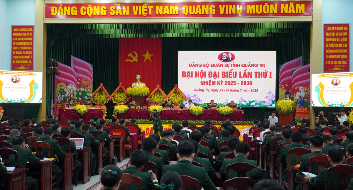 Quảng Trị tổ chức Đại hội Đảng bộ Quân sự tỉnh lần thứ nhất sau sáp nhập