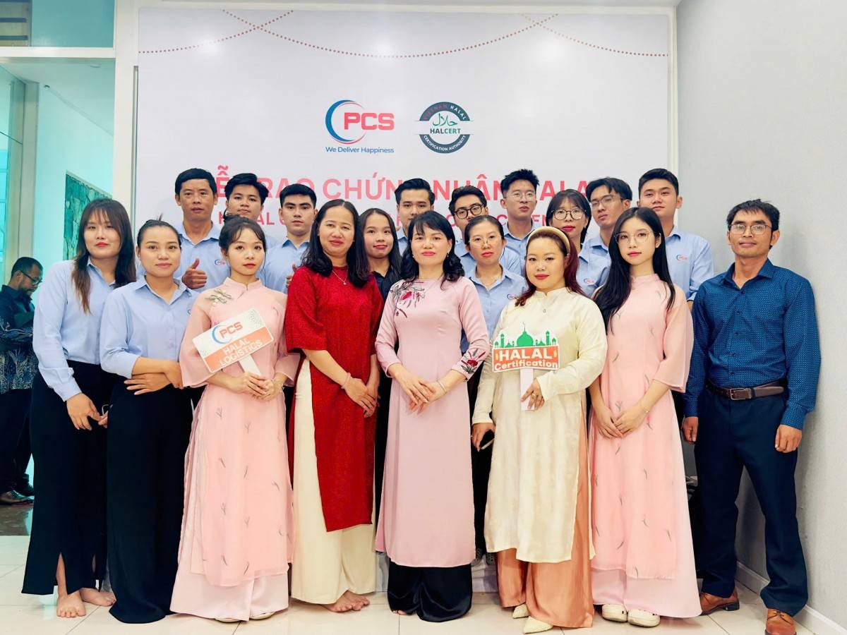 PCS Logistics nhận Chứng nhận Halal Logistics, cam kết phát triển công nghiệp Halal tại Việt Nam