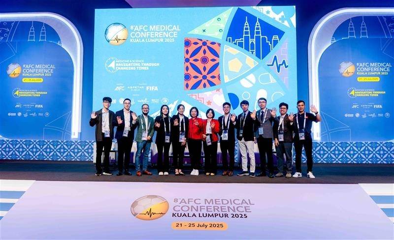 Vinmec mang tới hội nghị 8 báo cáo  thuộc nhiều nội dung khác nhau của Y học thể thao