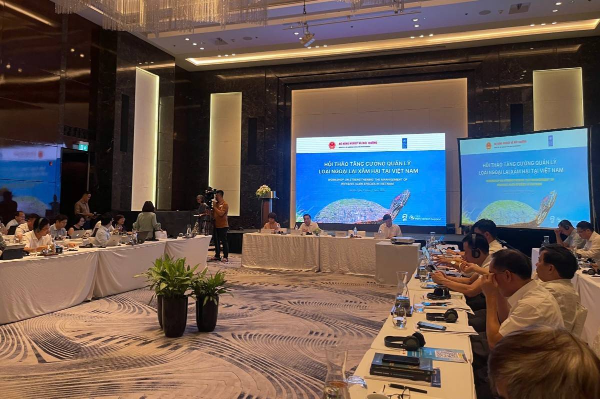 Thúc đẩy ngăn ngừa và kiểm soát các loài ngoại lai xâm hại Thúc đẩy ngăn ngừa và kiểm soát các loài ngoại lai xâm hại