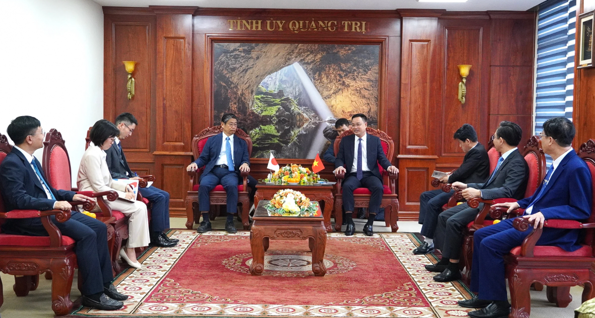 Quảng Trị đẩy mạnh hợp tác với Nhật Bản Quảng Trị đẩy mạnh hợp tác với Nhật Bản