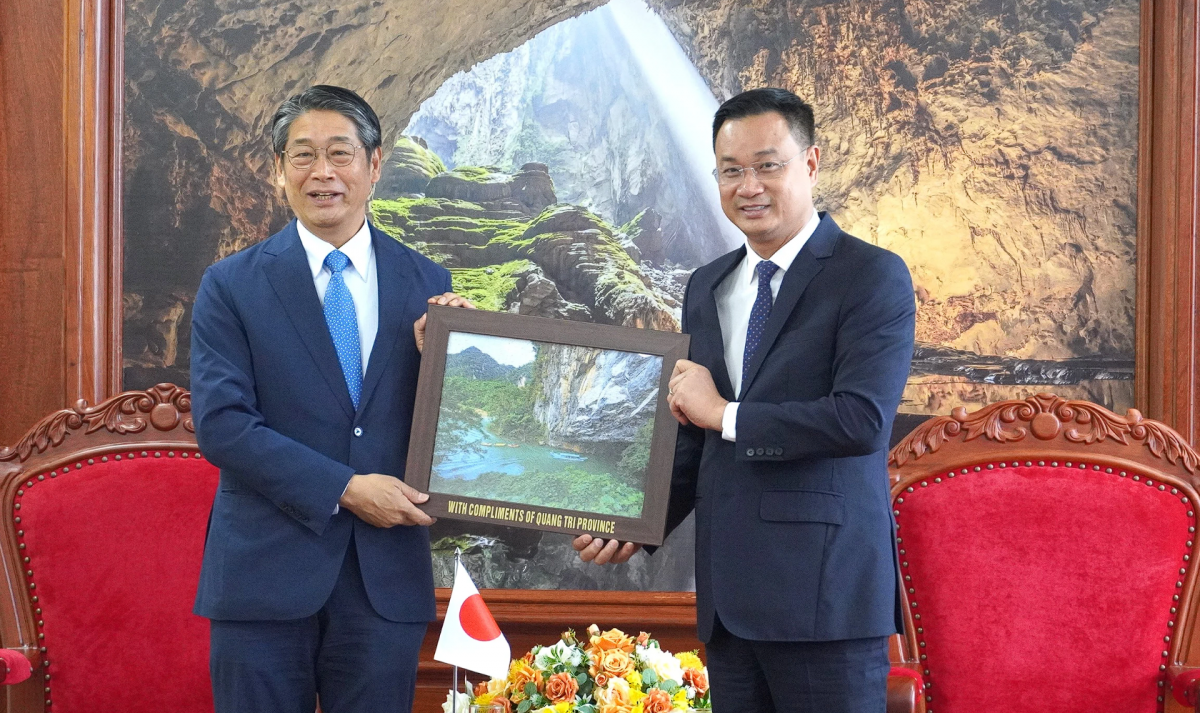 Quảng Trị đẩy mạnh hợp tác với Nhật Bản Quảng Trị đẩy mạnh hợp tác với Nhật Bản