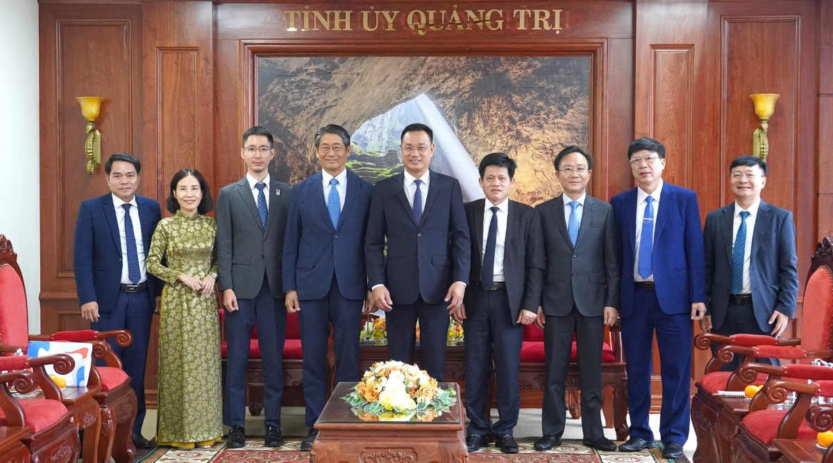 Quảng Trị đẩy mạnh hợp tác với Nhật Bản Quảng Trị đẩy mạnh hợp tác với Nhật Bản