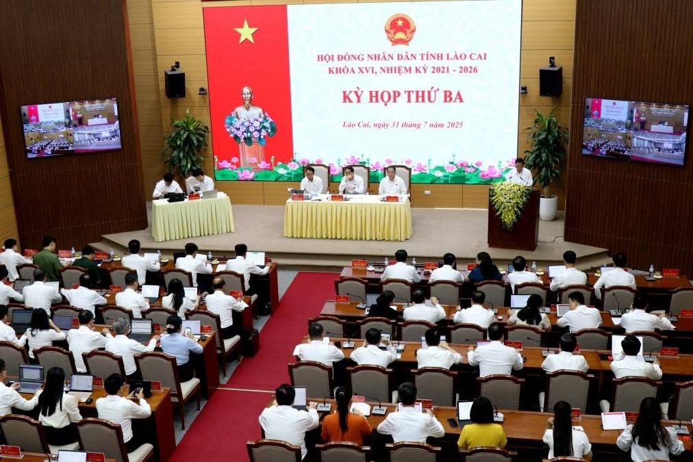 Khai mạc Kỳ họp thứ 3, Hội đồng nhân dân tỉnh Lào Cai khóa XVI