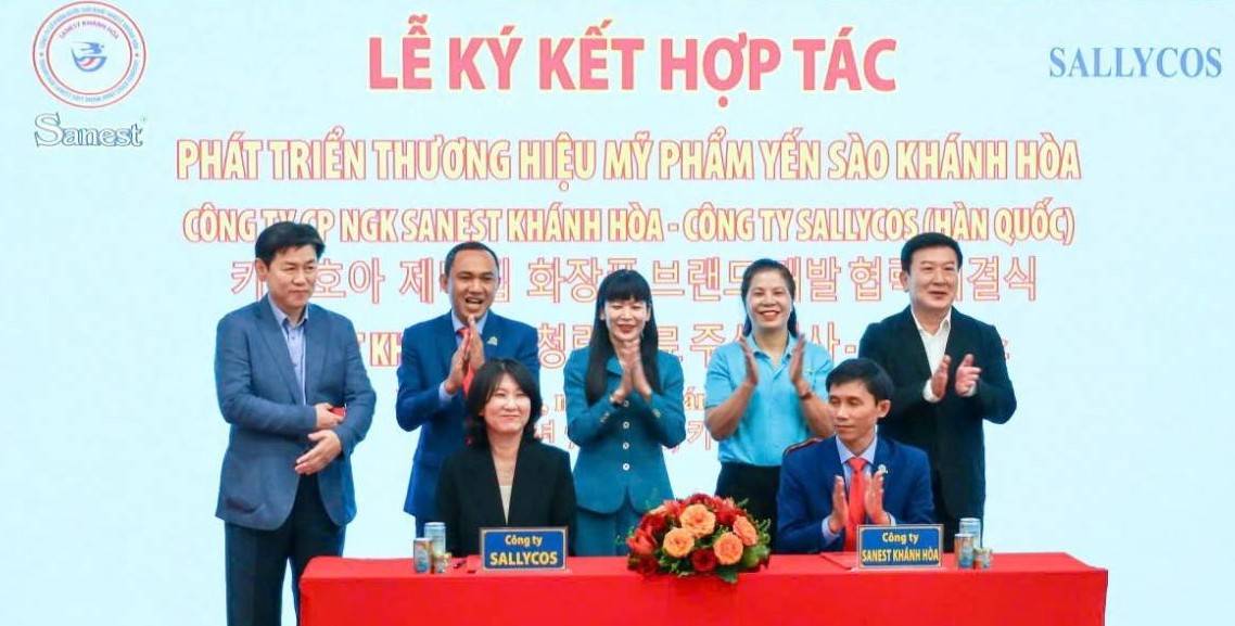 Sanest Khánh Hòa ký kết hợp tác phát triển với Công ty Sallycos