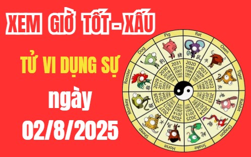 Tử vi hôm nay ngày 2/8/2025: Cát hung đầy đủ theo 9 yếu tố tử vi dụng sự quan trọng