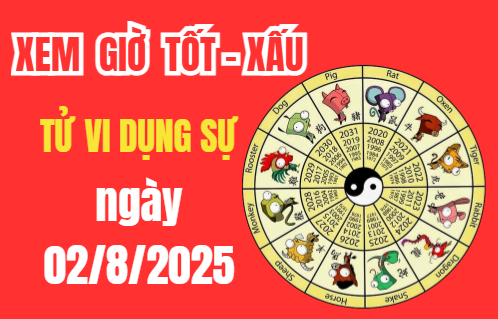 Tử vi hôm nay ngày 2/8/2025: Cát hung đầy đủ theo 9 yếu tố tử vi dụng sự quan trọng