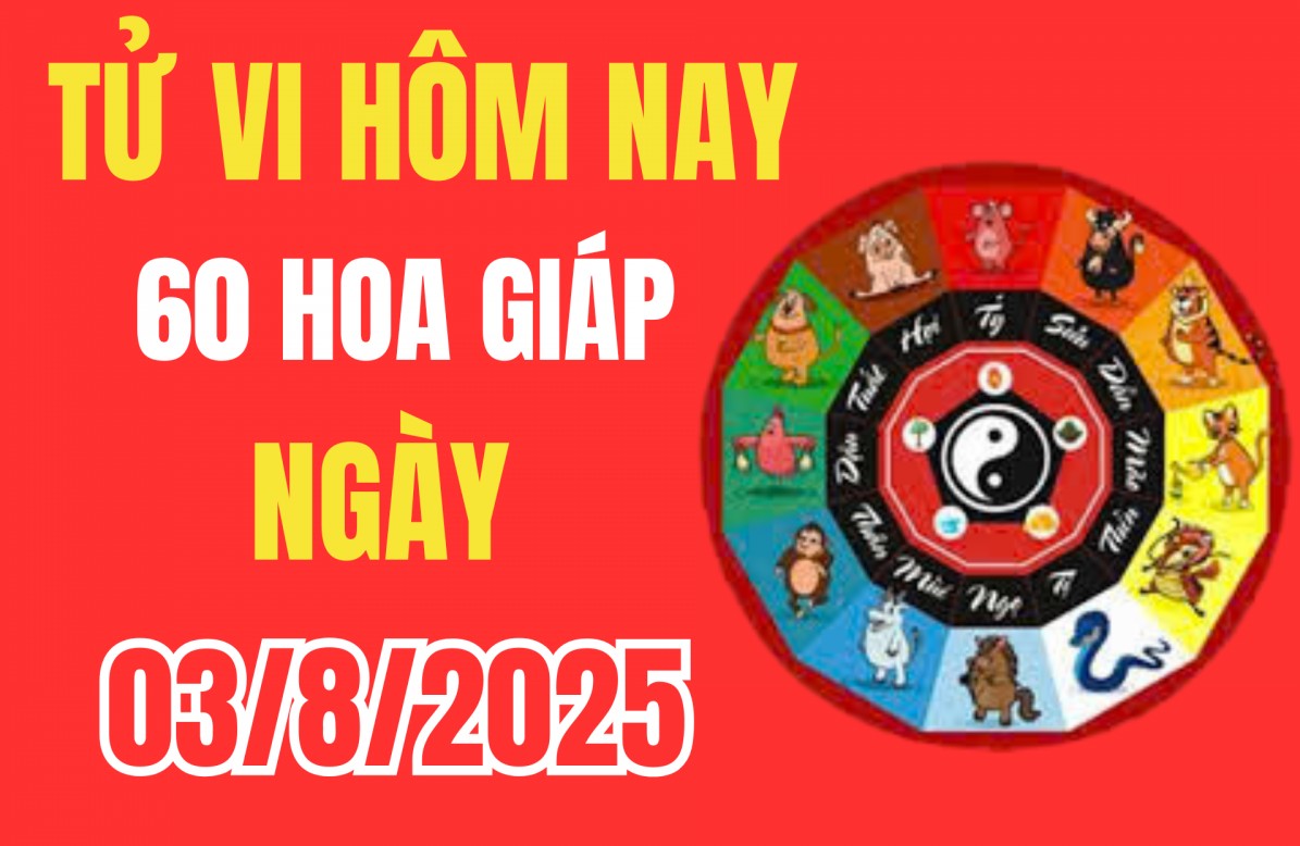 Tử vi 12 con giáp hôm nay ngày 3/8/2025: Con giáp nào được quý nhân âm thầm dẫn lối hôm nay?