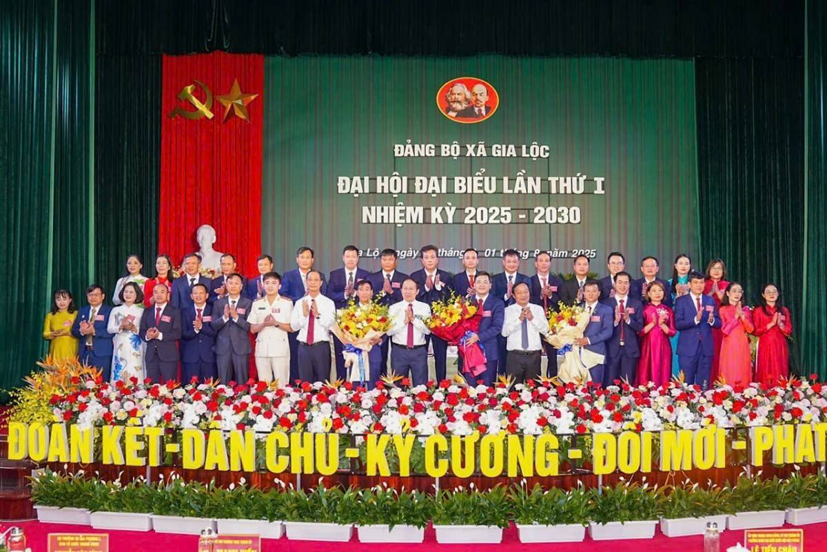 Đại hội Đảng bộ xã Gia Lộc lần thứ I, nhiệm kỳ 2025 - 2030