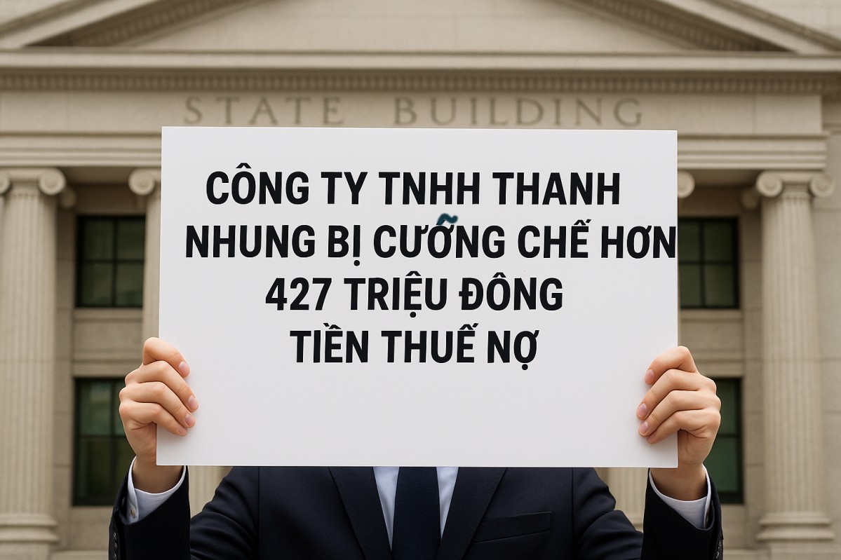 Sơn La: Công ty TNHH Thanh Nhung bị cưỡng chế hơn 427 triệu đồng tiền nợ thuế