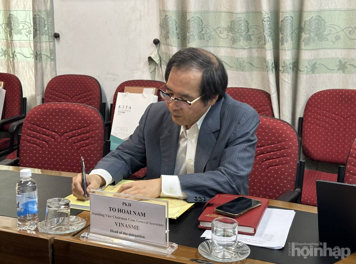 VINASME tiếp đón đại diện KITA, mở ra cơ hội hợp tác và thúc đẩy đầu tư tại Việt Nam