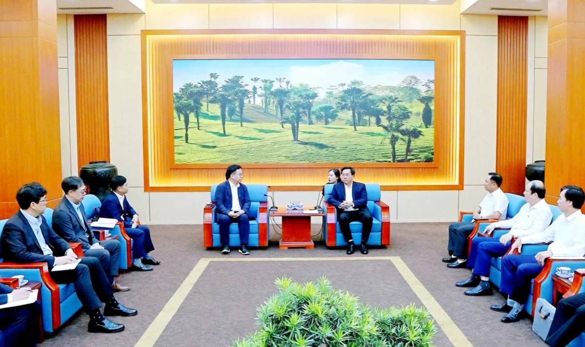 LG Energy Solution tìm kiếm cơ hội đầu tư tại Phú Thọ