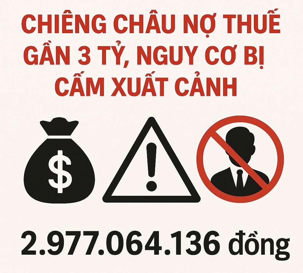 Phú Thọ: Công ty khai thác đá nợ thuế gần 3 tỷ, nguy cơ bị cấm xuất cảnh