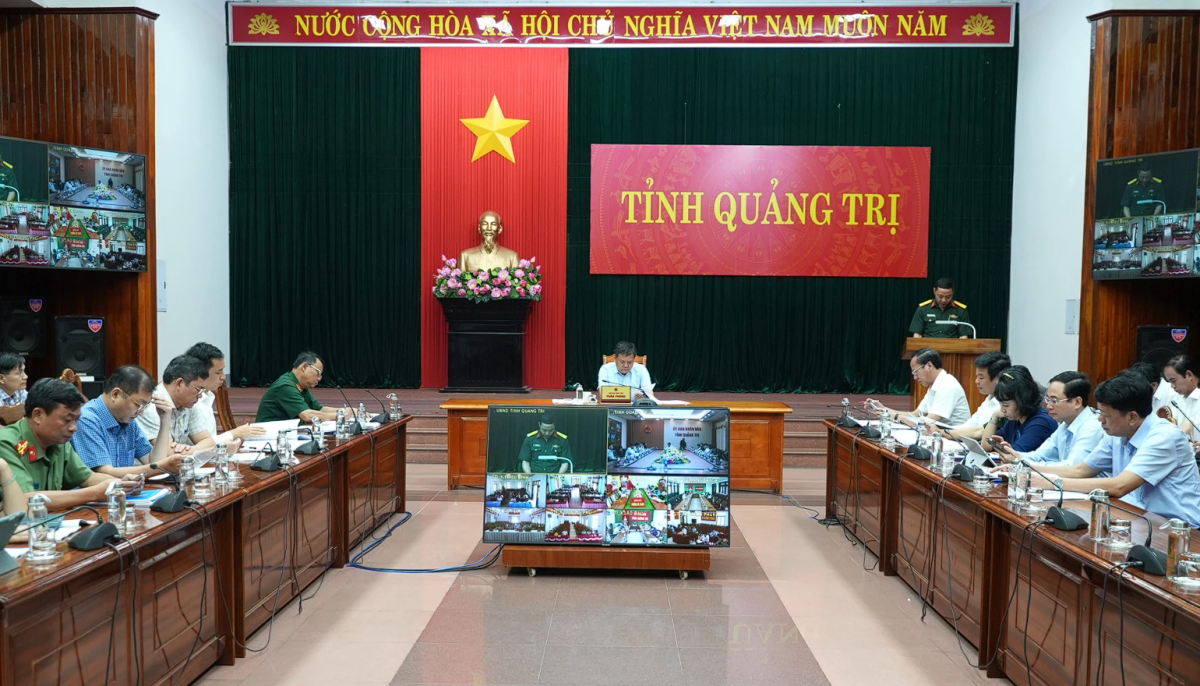 Quảng Trị kiện toàn Ban chỉ huy phòng thủ dân sự, chủ động ứng phó thiên tai