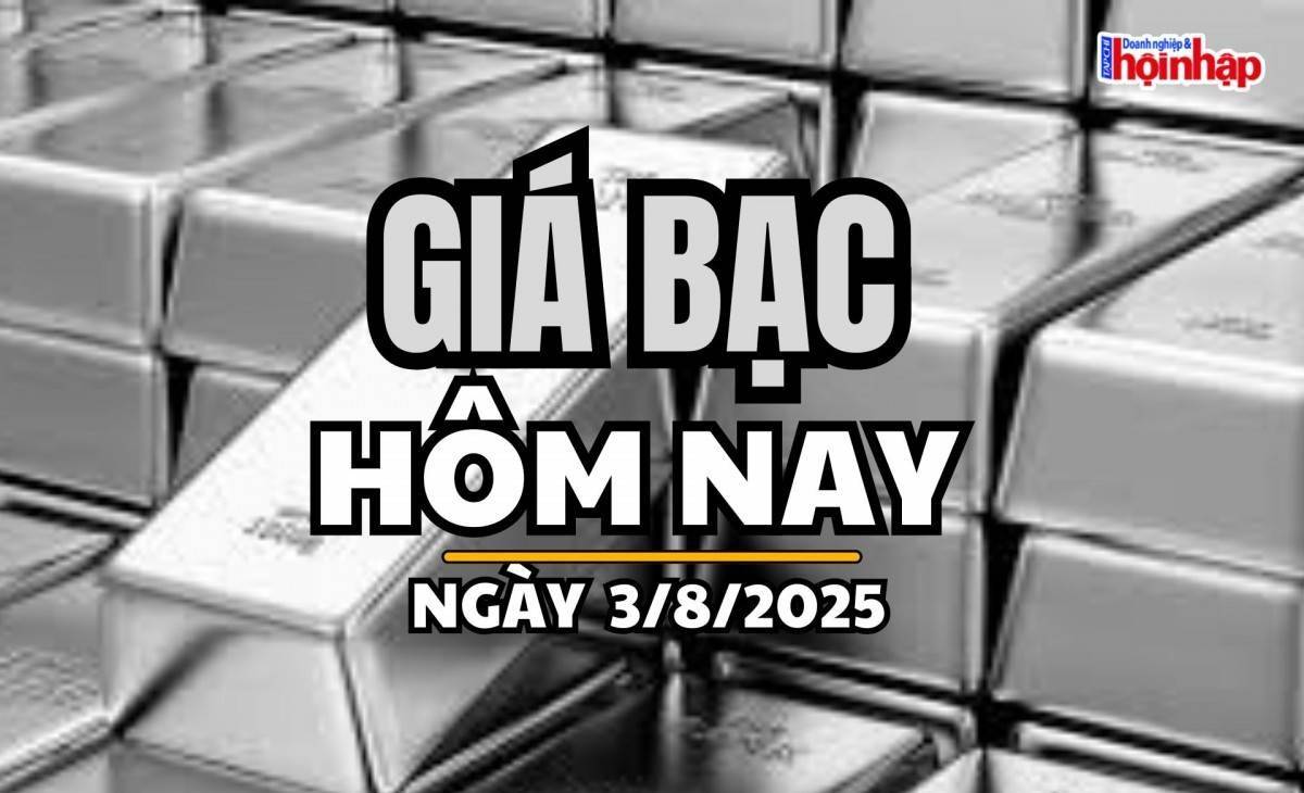 Giá bạc hôm nay 3/8/2025: Giá bạc Phú Quý bật tăng trở lại