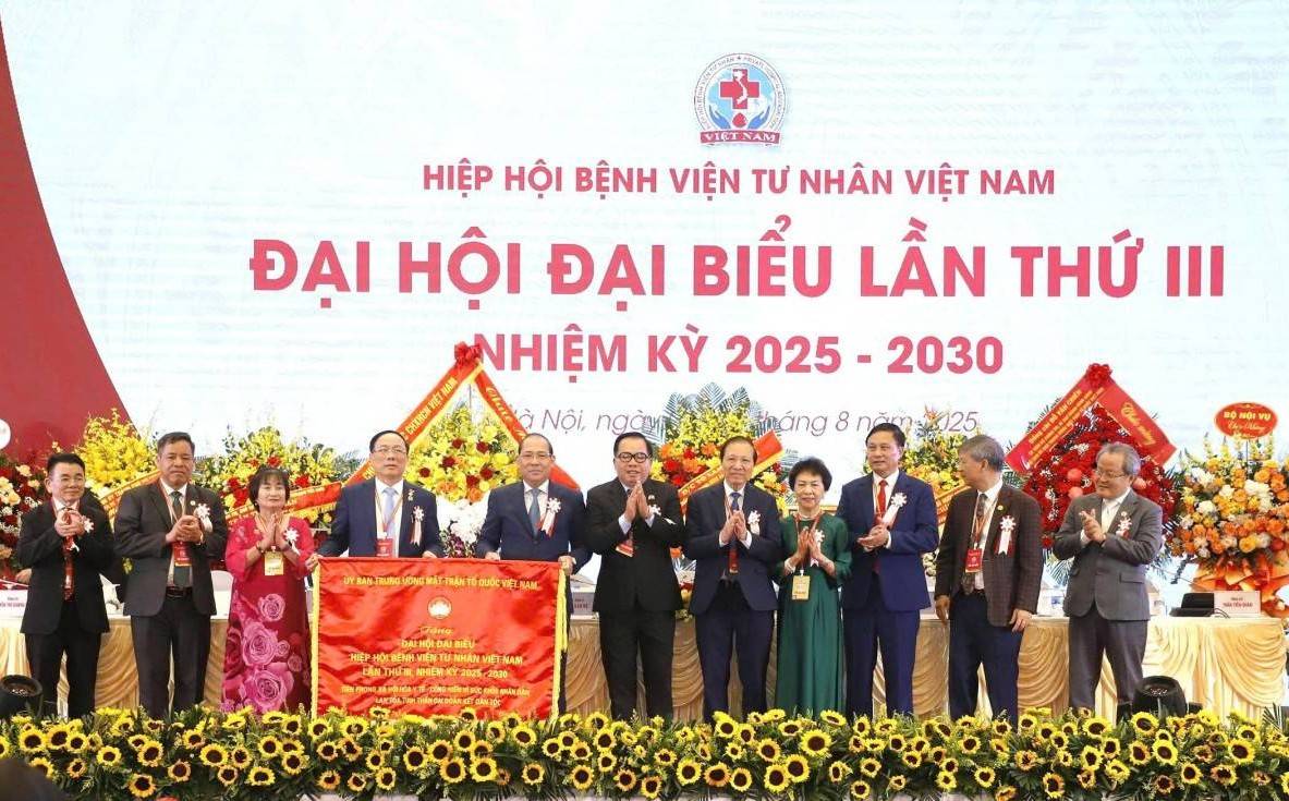 Thư cảm ơn của Hiệp hội Bệnh viện tư nhân Việt Nam