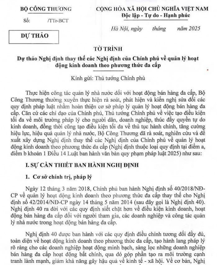 Minh bạch nhưng vẫn chịu định kiến - vướng mắc của kinh doanh đa cấp cần được tháo gỡ