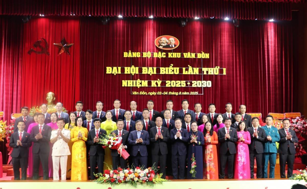 Vân Đồn tổ chức Đại hội Đảng bộ lần đầu: Khởi đầu cho một đặc khu biển đảo tầm vóc quốc tế