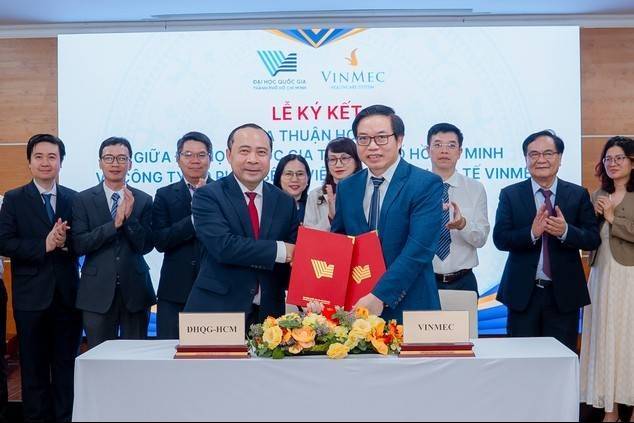 Vinmec và Đại học Quốc gia TP. Hồ Chí Minh hợp tác chiến lược: Hợp lực phát triển nhân lực y tế chất lượng cao