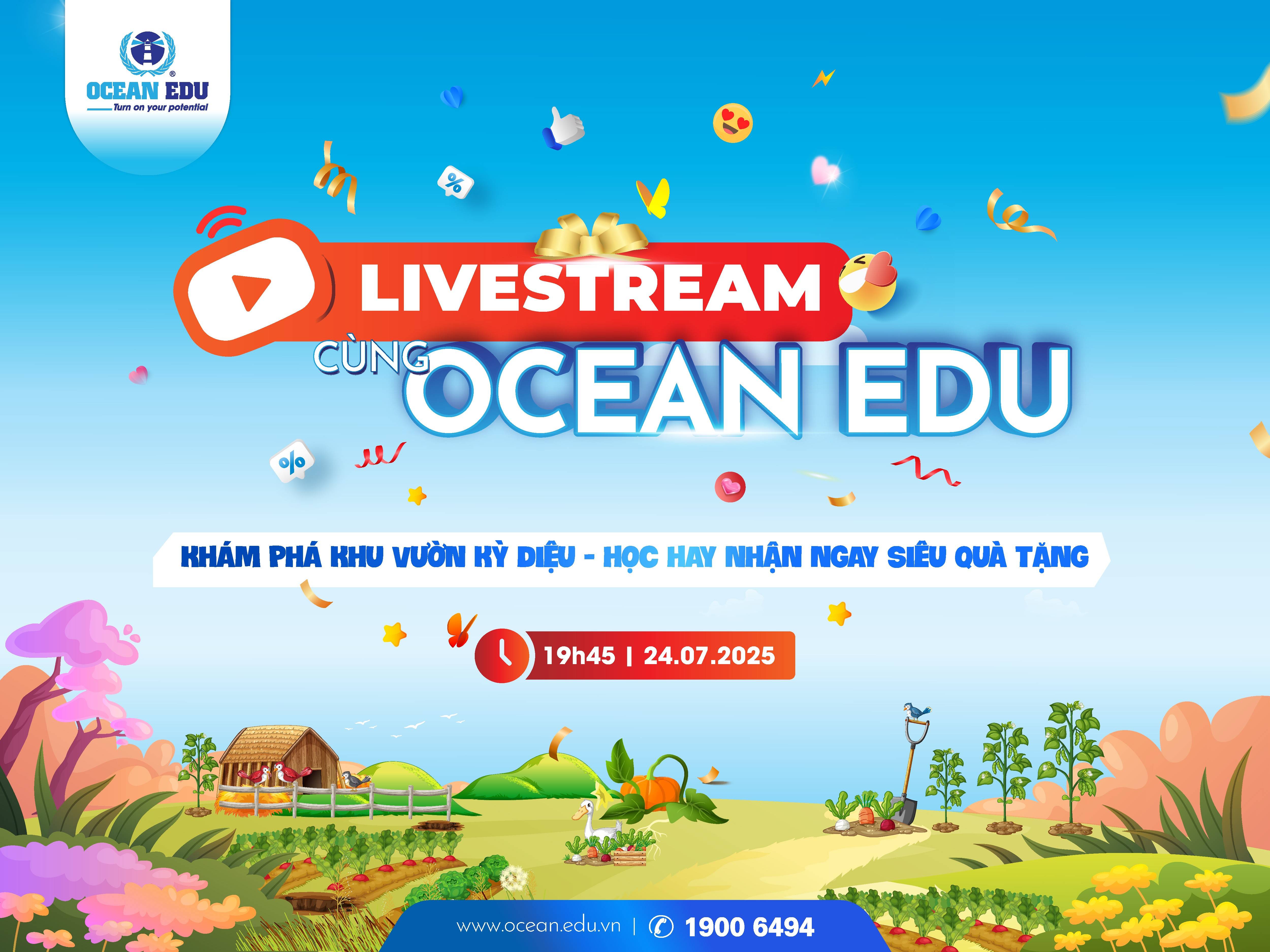 Mùa hè trưởng thành cùng Ocean Edu: Hành trình học tập, khám phá và lớn khôn mỗi ngày