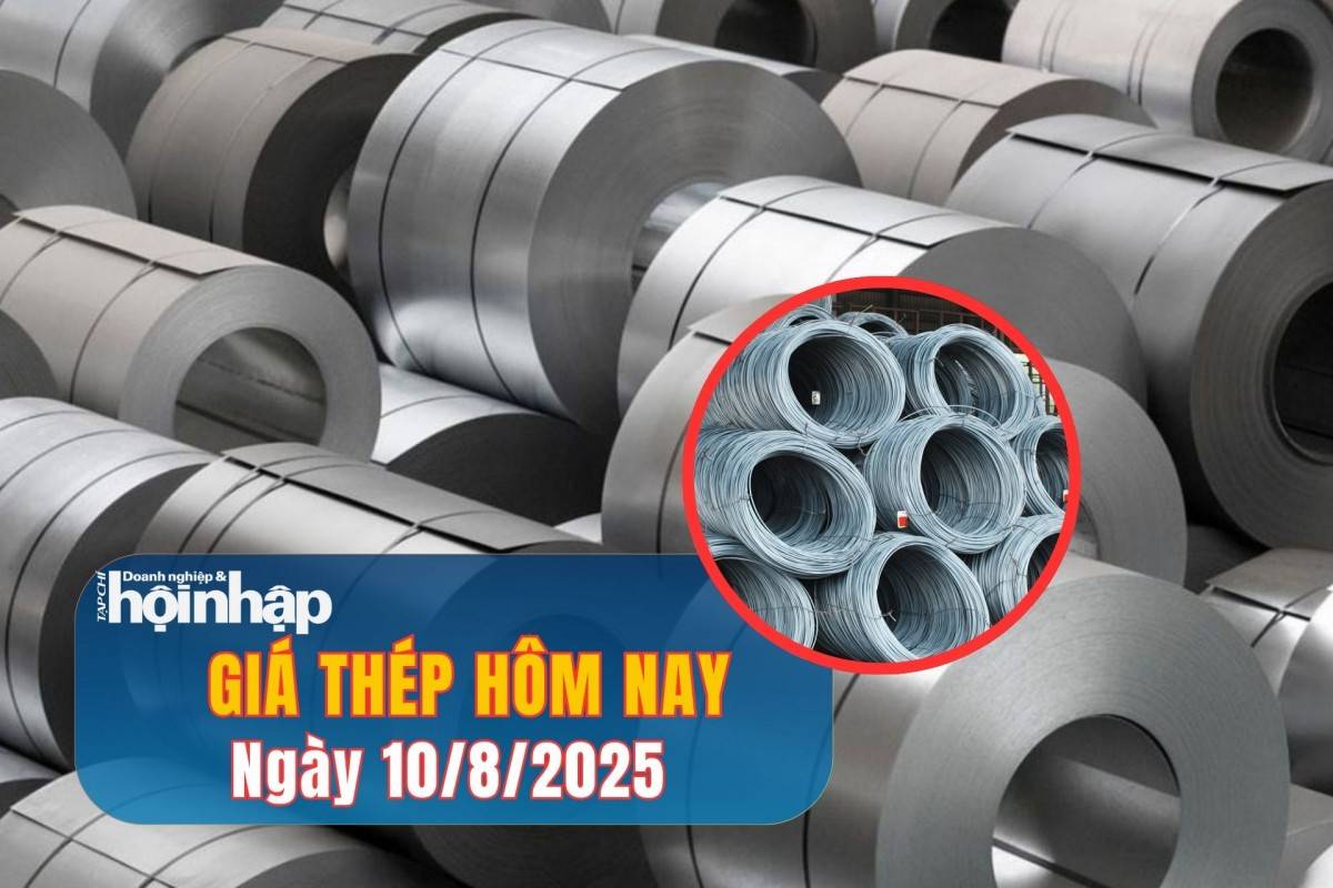 Giá thép hôm nay 9/8: Giá thép và quặng sắt giảm nhẹ, vẫn tăng trong tuần