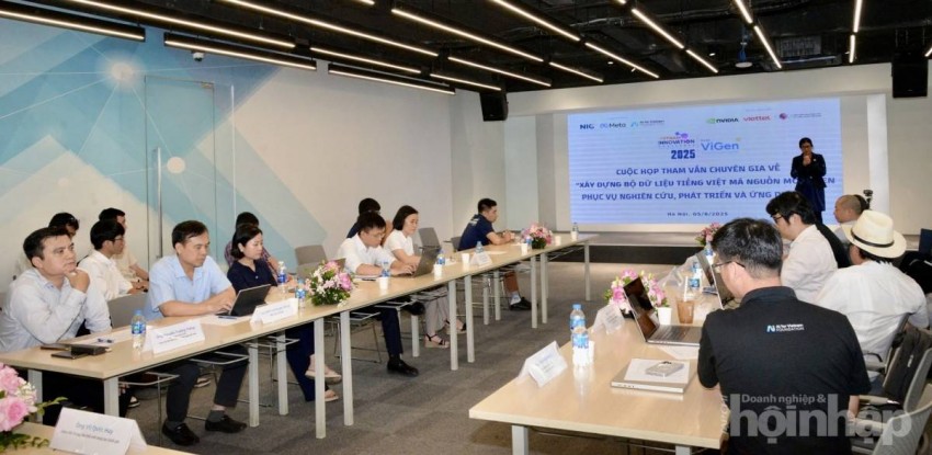 NIC và Meta bắt tay phát triển dữ liệu mã nguồn mở cho AI Việt Nam