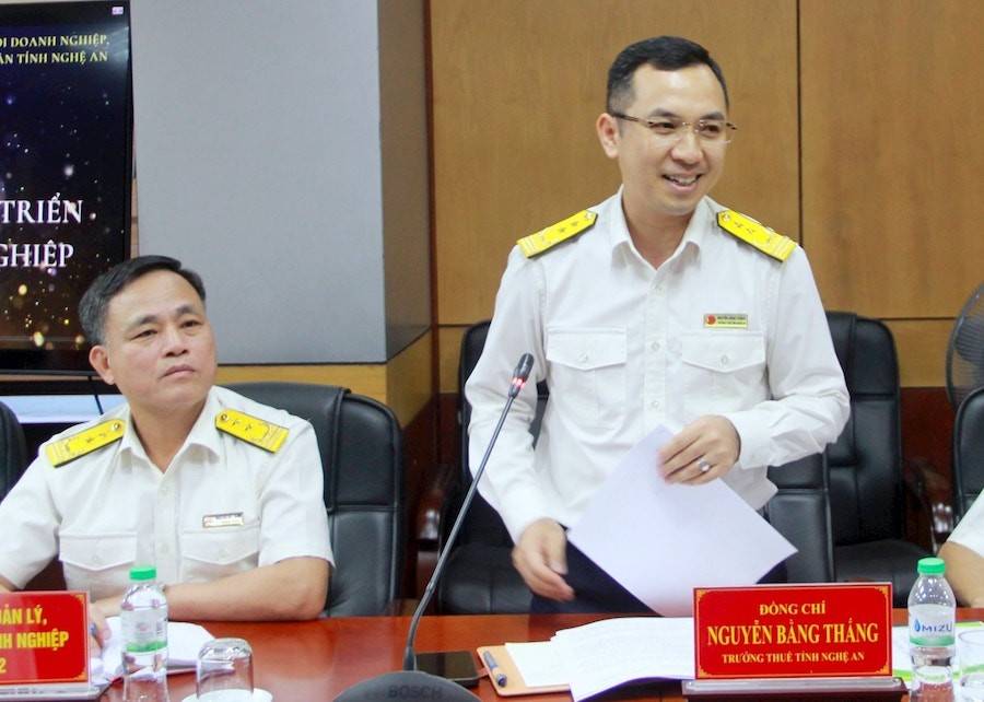 ông Nguyễn Bằng Thắng - Trưởng Thuế tỉnh Nghệ An