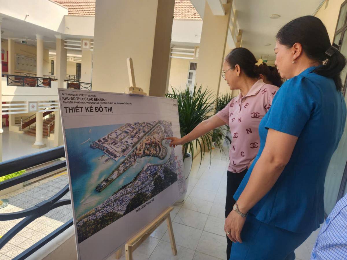 TP.HCM: Phường Vũng Tàu và Tam Thắng công bố điều chỉnh quy hoạch 3 dự án