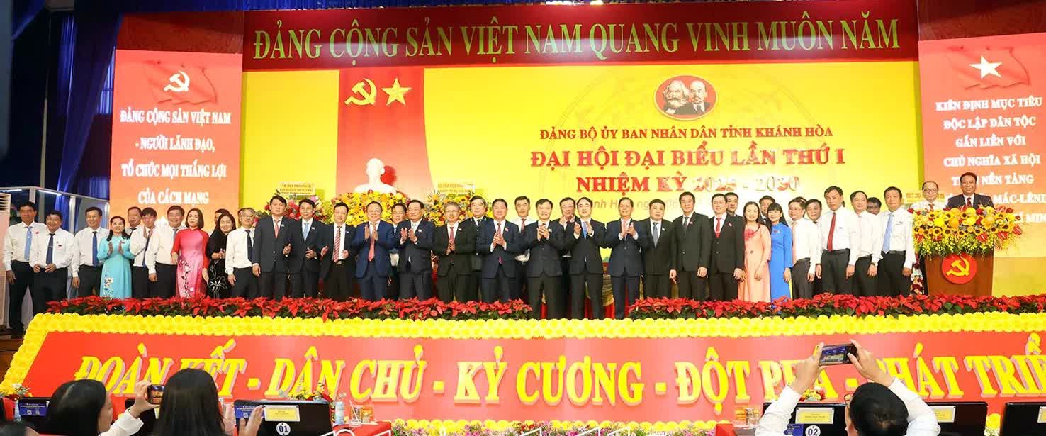 Đại hội đại biểu Đảng bộ UBND tỉnh Khánh Hòa lần thứ I, nhiệm kỳ 2025 – 2030