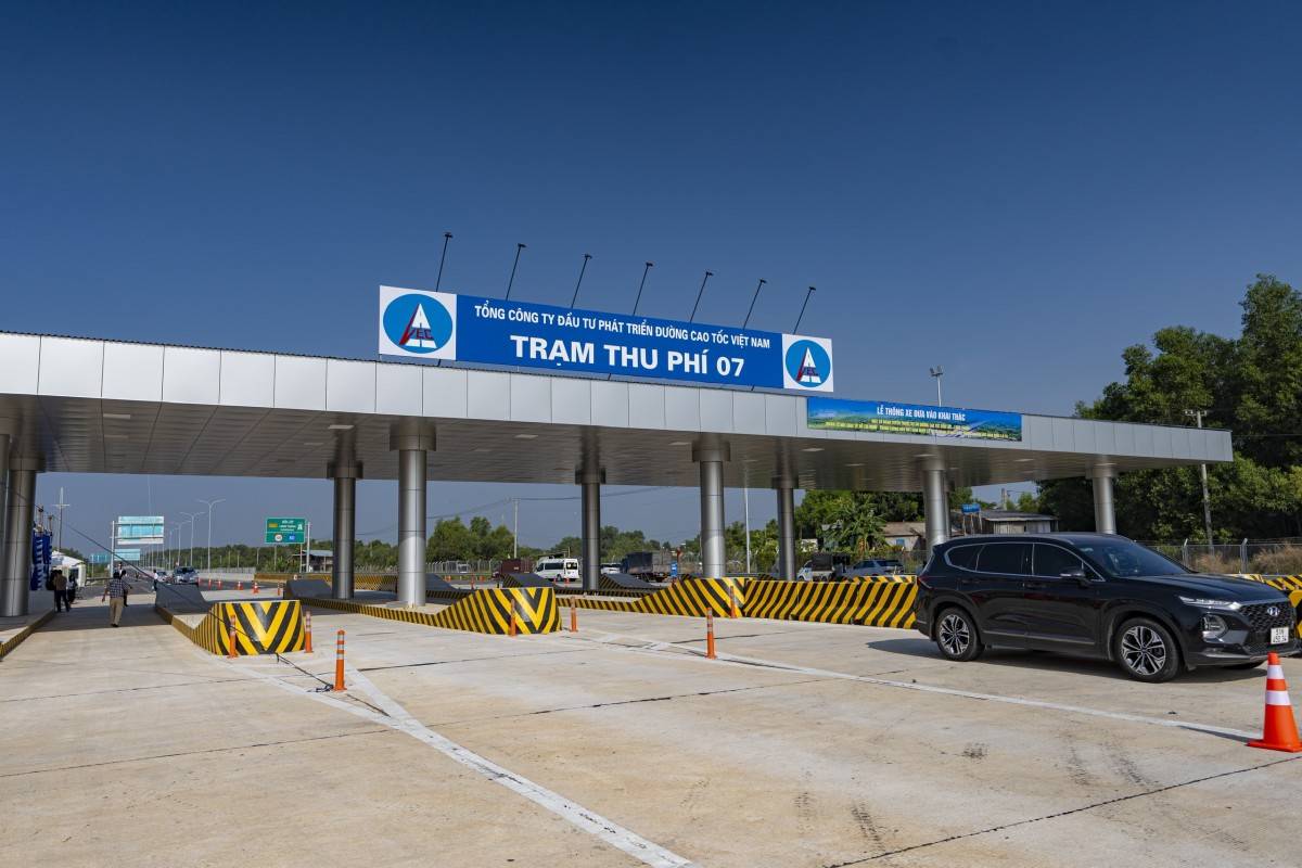 Cao tốc Bến Lức - Long Thành thu phí từ ngày 10/8/2025