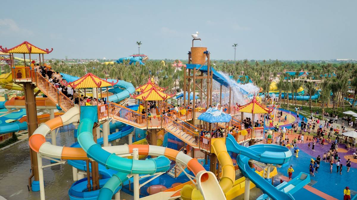 Tiện ích hoàn thiện, sẵn sàng phục vụ cư dân ngay khi nhận nhà.(Ảnh: Ánh Dương)