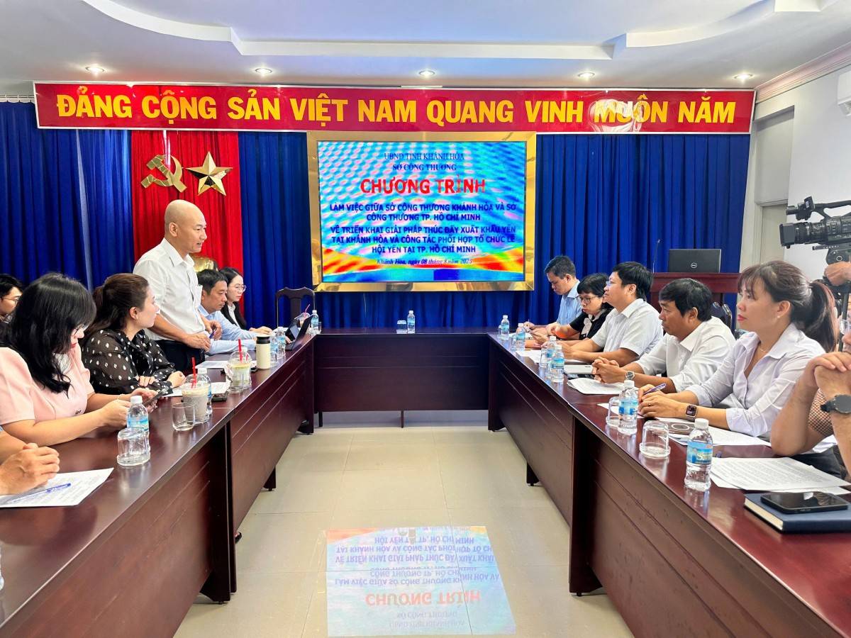 TP. Hồ Chí Minh và Khánh Hòa hợp tác thúc đẩy xuất khẩu yến sào Việt Nam