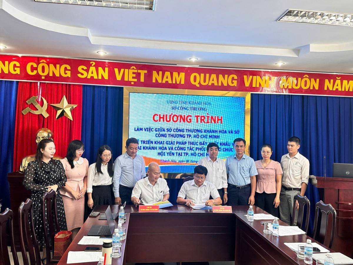 TP. Hồ Chí Minh và Khánh Hòa hợp tác thúc đẩy xuất khẩu yến sào Việt Nam