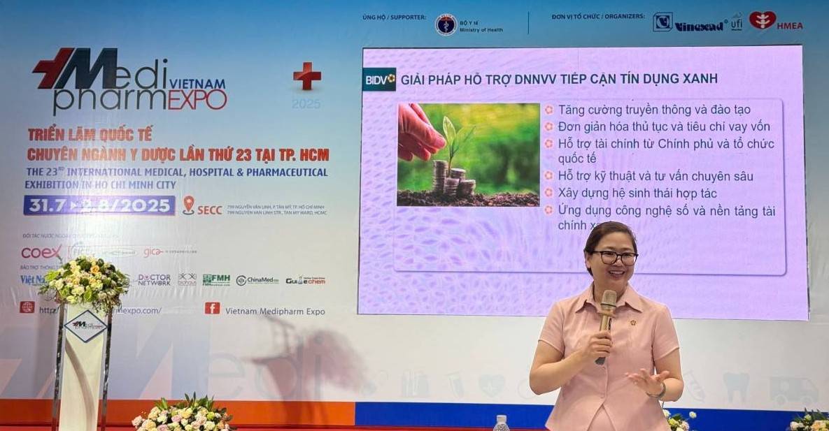 BIDV tích cực hỗ trợ doanh nghiệp dược và thiết bị y tế phát triển bền vững