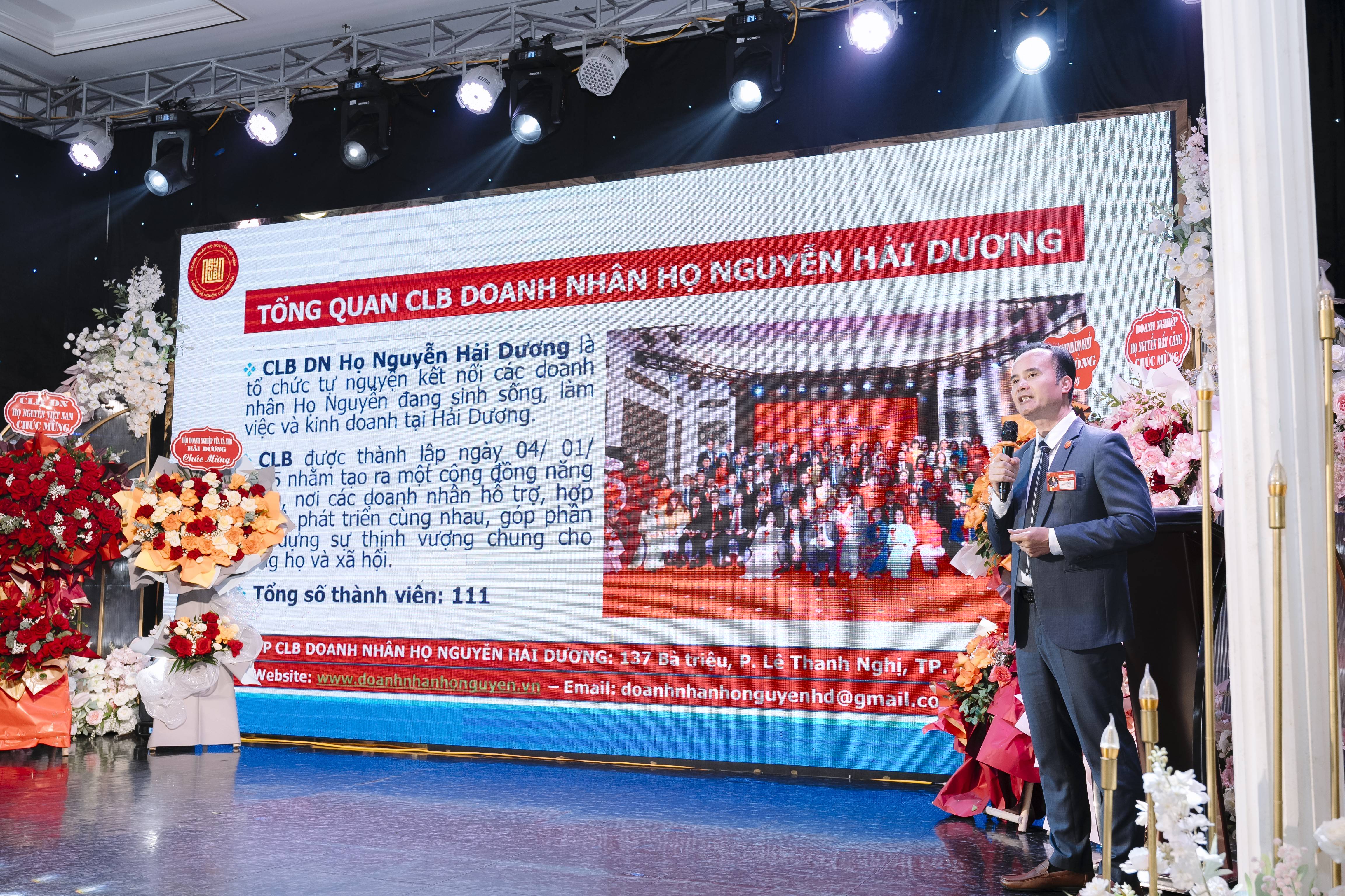 CLB Doanh nhân họ Nguyễn Hải Dương sơ kết 6 tháng đầu năm 2025