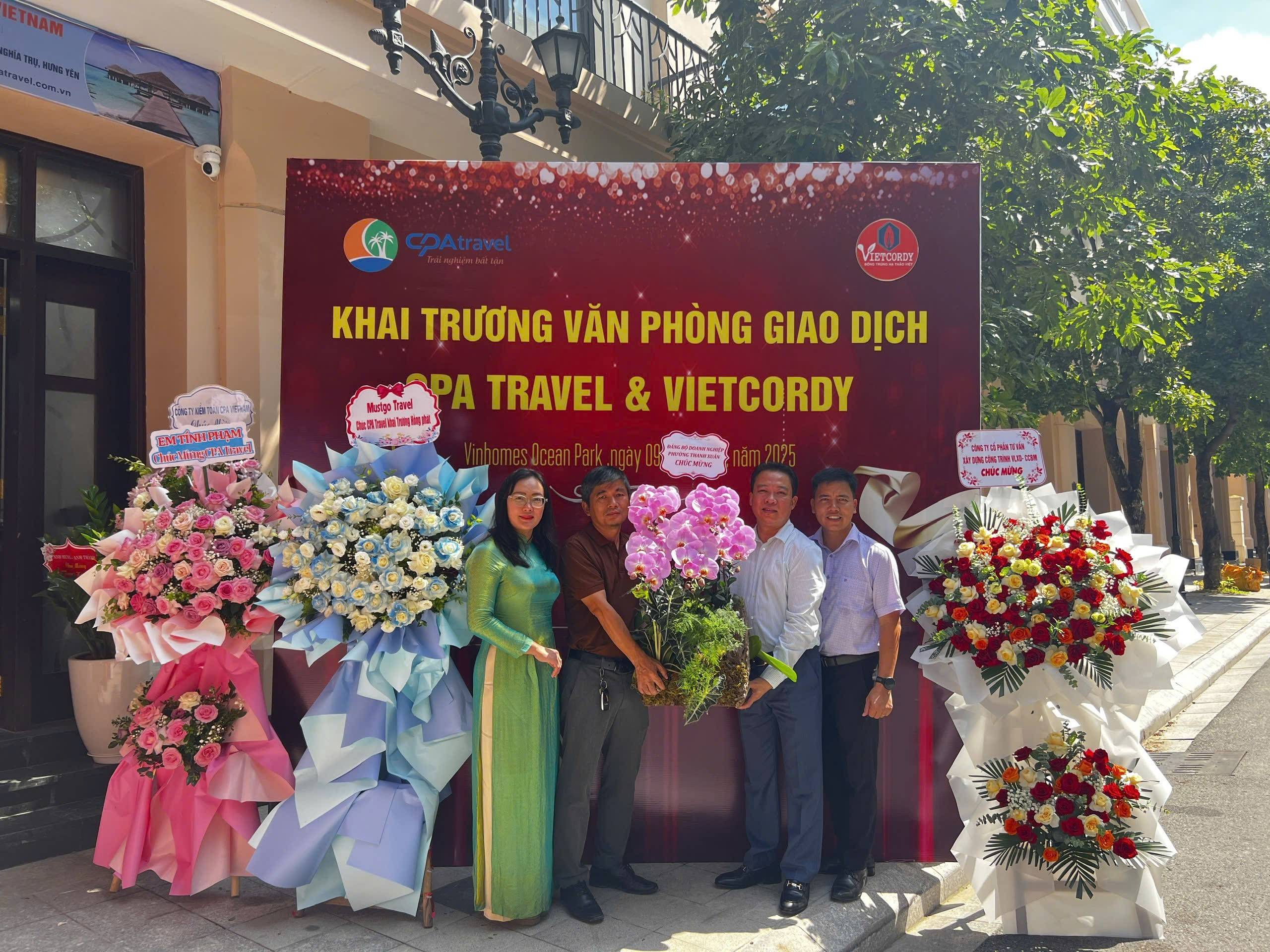 CPA Travel chính thức khai trương văn phòng giao dịch tại Vinhomes Ocean Park 2 Hưng Yên