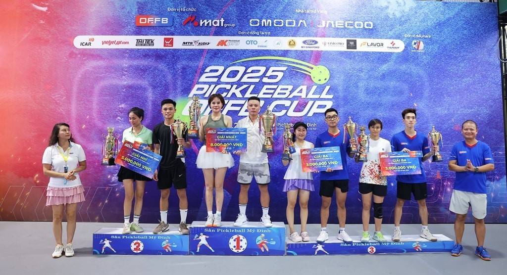 Giải Pickleball OFFB Cup 2025 hướng tới kỷ niệm 15 năm thành lập OFFB