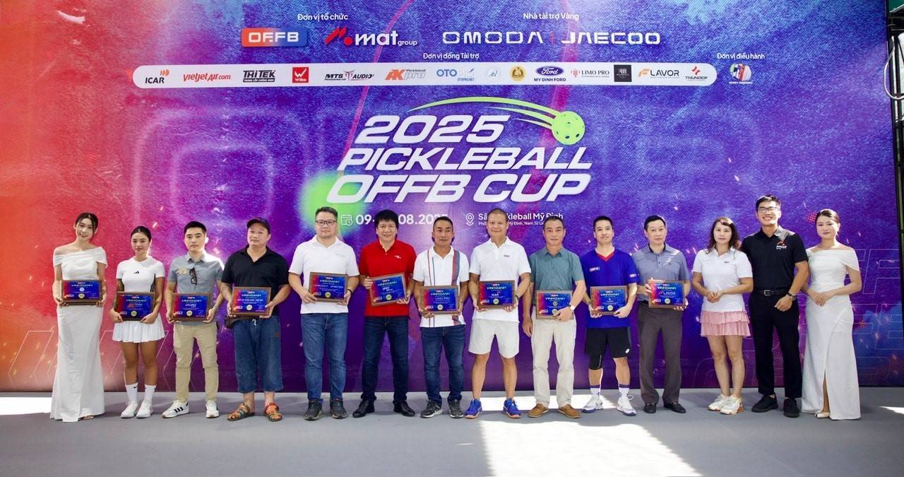 Giải Pickleball OFFB Cup 2025 hướng tới kỷ niệm 15 năm thành lập OFFB