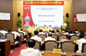 Hội nghị BCH Đảng bộ Lào Cai lần 3: Hoàn thiện văn kiện, nâng cao hiệu quả chính quyền 2 cấp