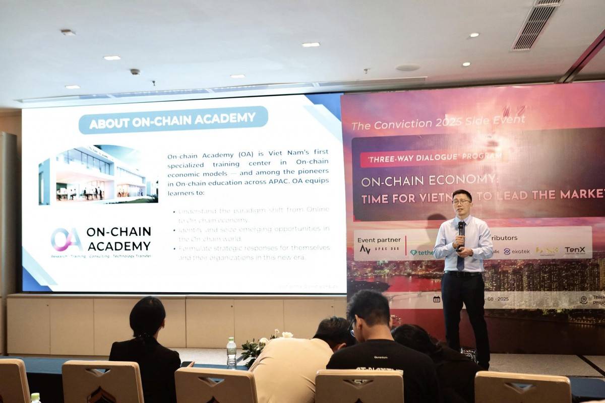 TS. Tony Trần - Giám đốc Nghiên cứu kinh tế on-chain tại On-chain Academy