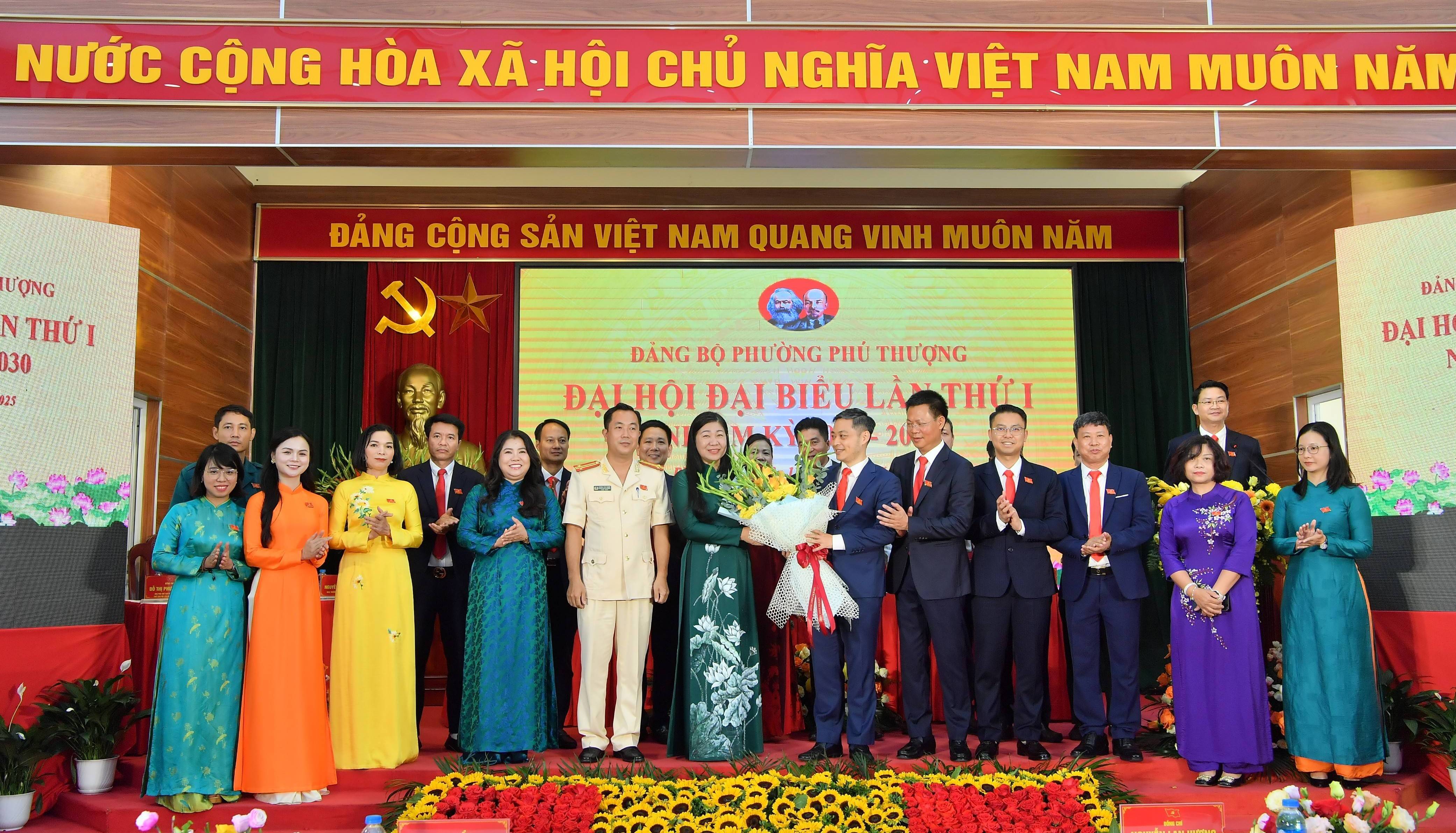 Phú Thượng tổ chức thành công Đại hội Đảng bộ lần thứ I: Khát vọng đổi mới, bứt phá tương lai