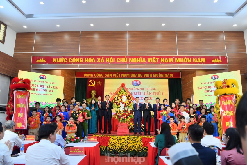 Phú Thượng tổ chức thành công Đại hội Đảng bộ lần thứ I: Khát vọng đổi mới, bứt phá tương lai
