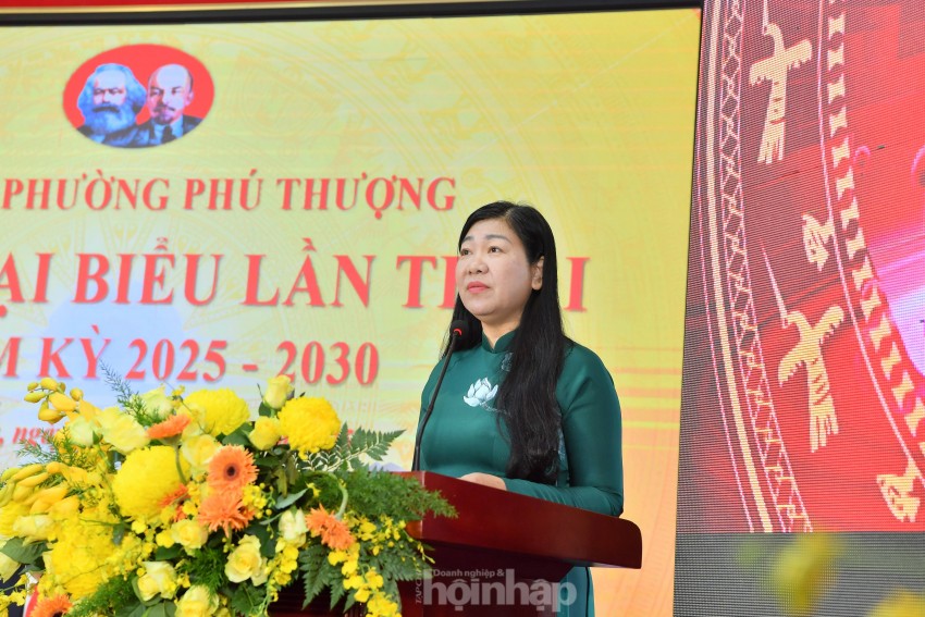 Phú Thượng tổ chức thành công Đại hội Đảng bộ lần thứ I: Khát vọng đổi mới, bứt phá tương lai