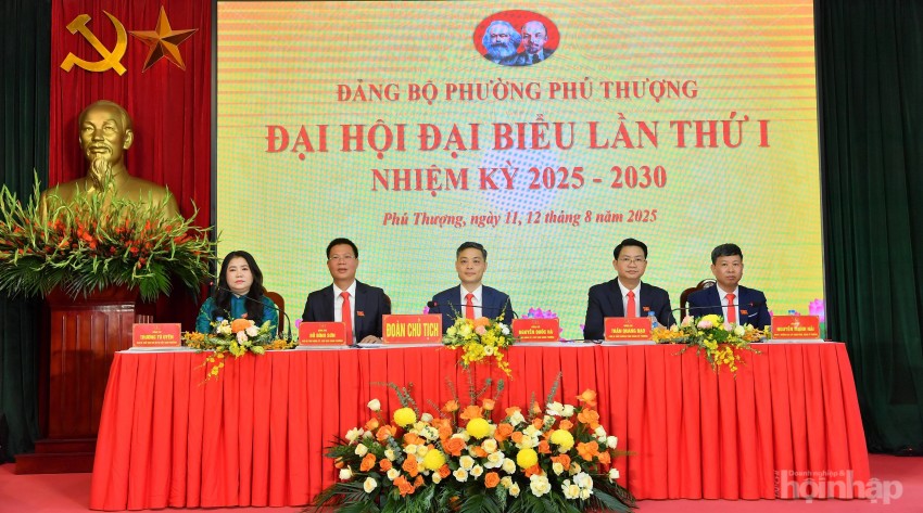 Phú Thượng tổ chức thành công Đại hội Đảng bộ lần thứ I: Khát vọng đổi mới, bứt phá tương lai