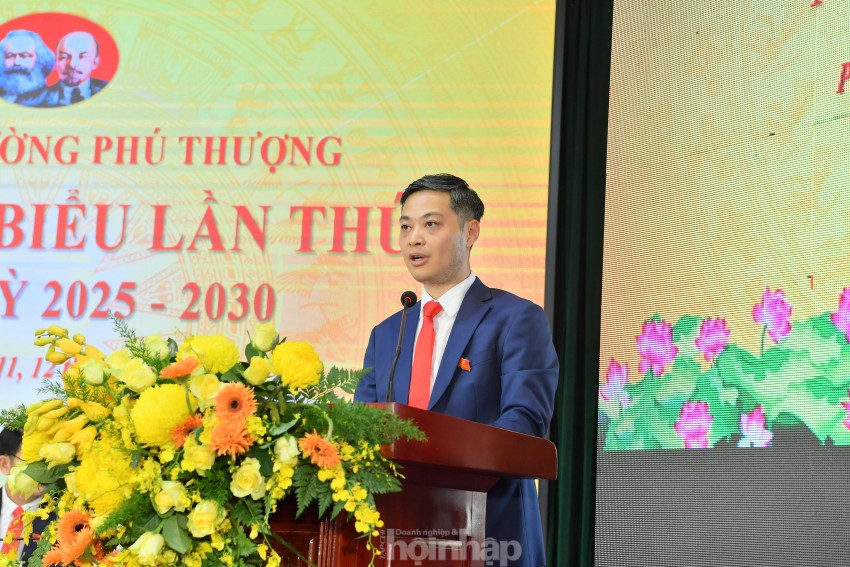 Phú Thượng tổ chức thành công Đại hội Đảng bộ lần thứ I: Khát vọng đổi mới, bứt phá tương lai