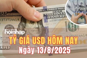 Tỷ giá USD hôm nay 13/8/2025: Trước kỳ vọng Fed hạ lãi suất, đồng USD lao dốc