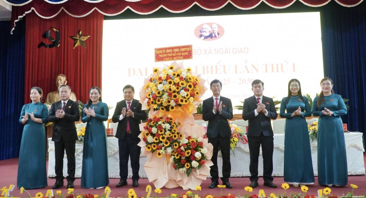 TP. Hồ Chí Minh: Đảng bộ Xã Ngãi Giao tập trung mô hình thương mại - dịch vụ, đô thị - công nghiệp xanh, nông nghiệp sinh thái hiện đại